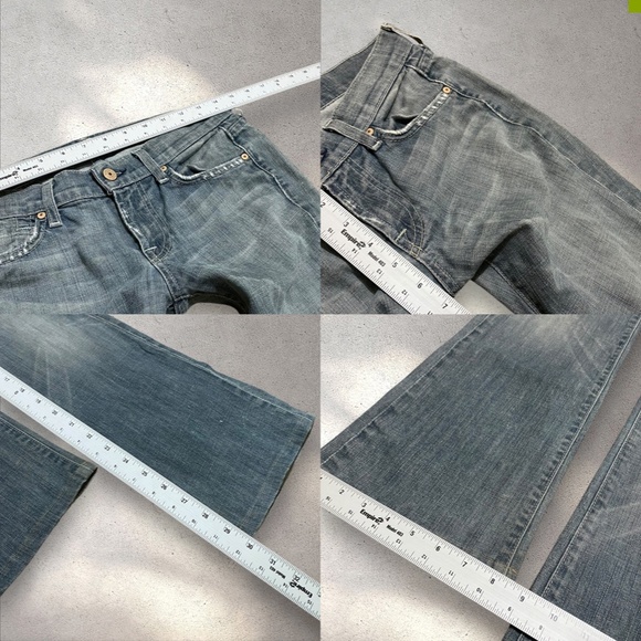 7 For All Mankind Low Rise Bootcut Jeans - Picture 6 of 6